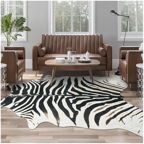 Tappeto zebra hide stampa - hide,